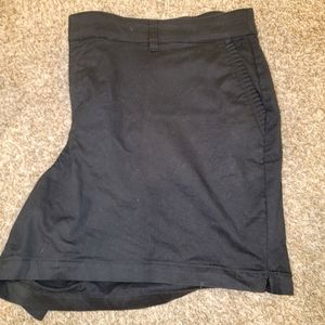 Lane bryant black shorts size 20